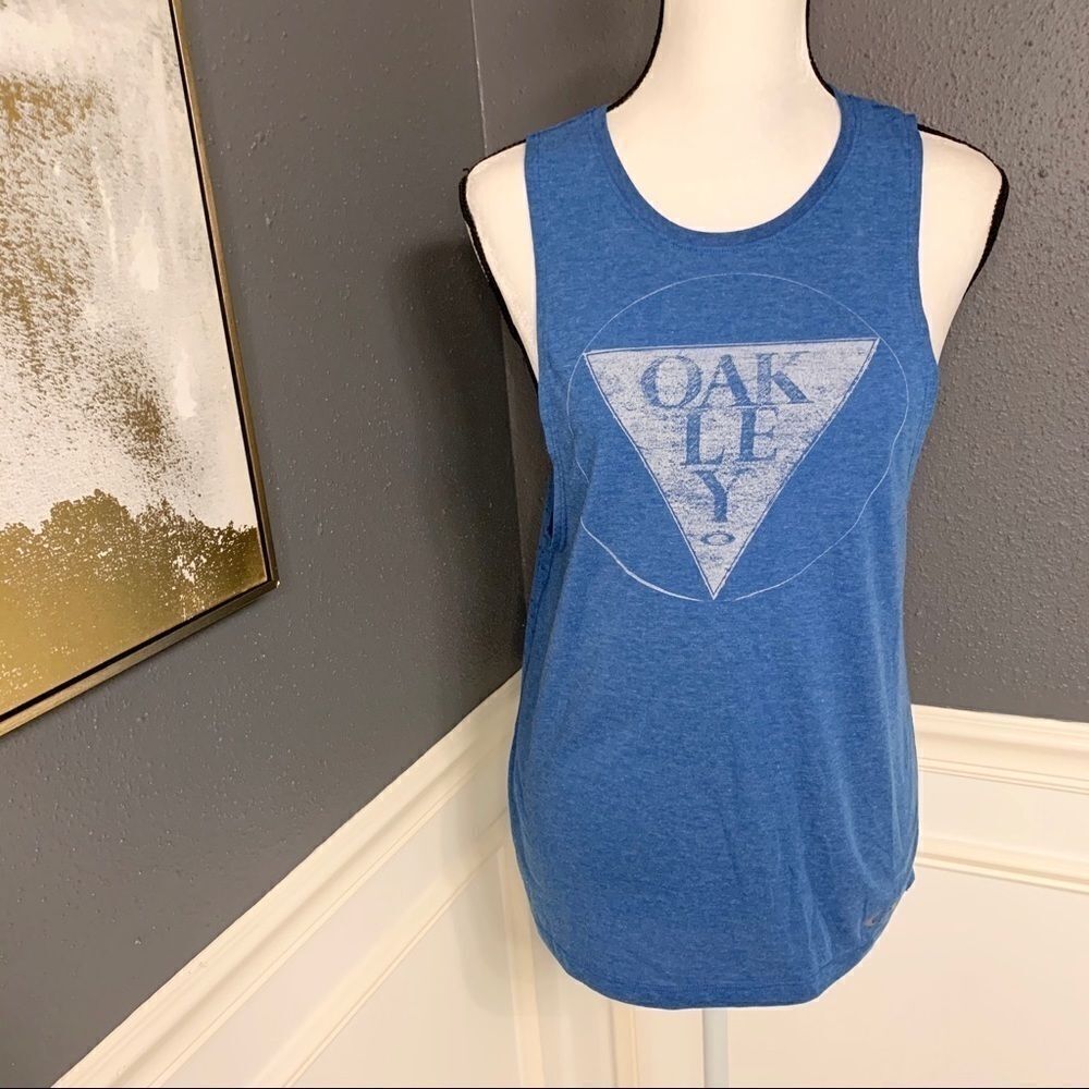 Oakley muscle tank top with logo